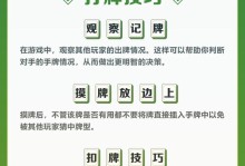 麻将技能顺序攻略（掌握关键技能，提升胜率，成为麻将大师！）
